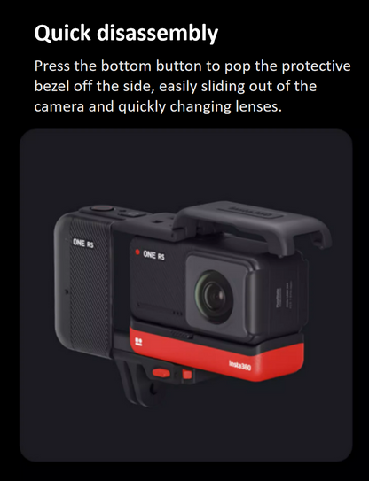 Official Refurbished Insta360 ONE RS 1-Inch Leica Edition - 6K Action Camera w/ 28mm Lens & FlowStabilization (Certified Like New)
