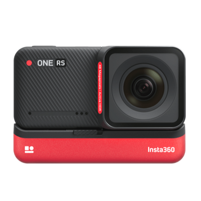 Refurbished Insta360 ONE RS Camera Kits Bundle: 586 Wide-Angle + 577 Fisheye (Non-MFI) - 4K Video, FlowState Stabilization