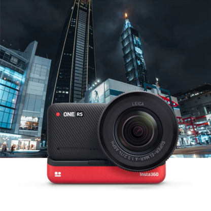 Official Refurbished Insta360 ONE RS 1-Inch Leica Edition - 6K Action Camera w/ 28mm Lens & FlowStabilization (Certified Like New)