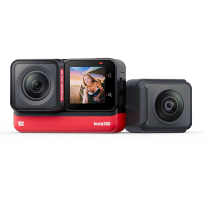 Refurbished Insta360 ONE RS 586 Wide-Angle Kit (Non-MFI) - 4K 60fps Video, 48MP Photo, 5M Waterproof